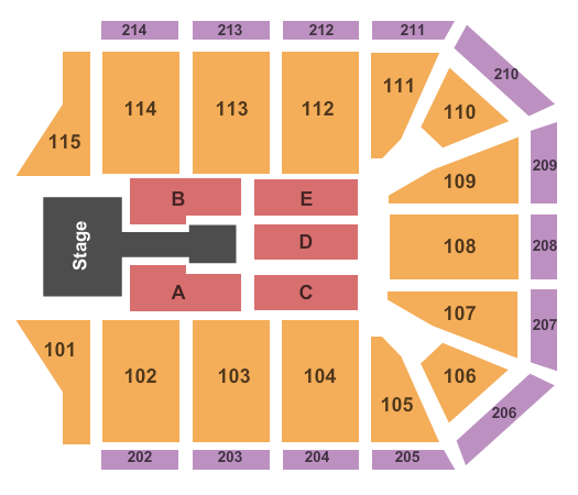 Grand Canyon Arena Seating Chart
