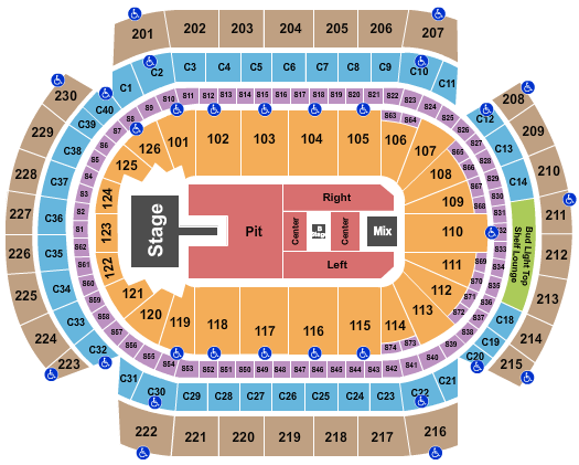 Grand Casino Arena Seating Chart: Alex Warren