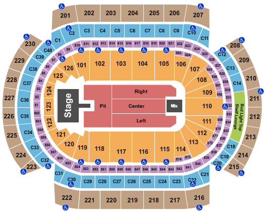 Grand Casino Arena Seating Chart: Ella Langley