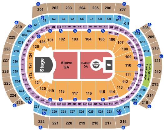Grand Casino Arena Seating Chart: Phoebe Bridgers