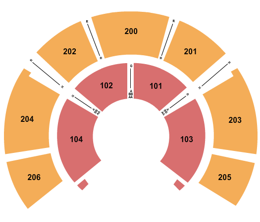 Grand Chapiteau - Ball Arena Seating Chart: Cirque