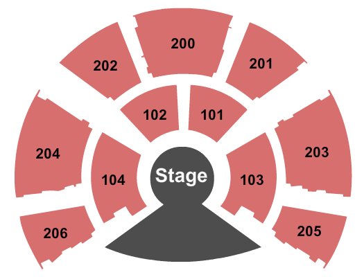 Love Theater Seating Chart Mirage