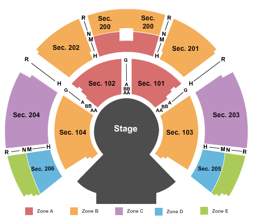 Seating Chart Orpheum Theatre Vancouver Bc