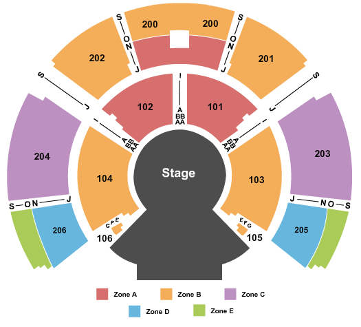 Grand Chapiteau At Market Street Seating Chart: Grand Chapiteau