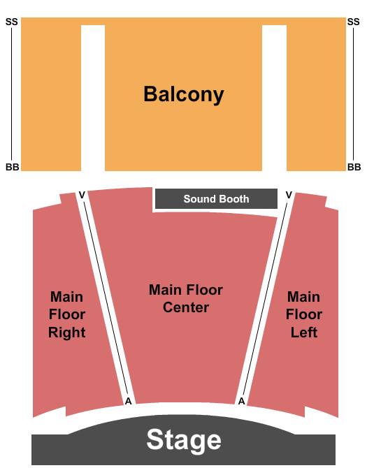 Grand Prairie Center Seating Chart: Endstage