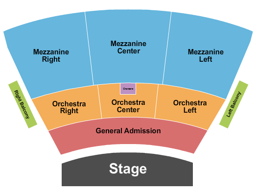 Grand Sierra Resort Amphitheatre Seating Chart: Endstage GA