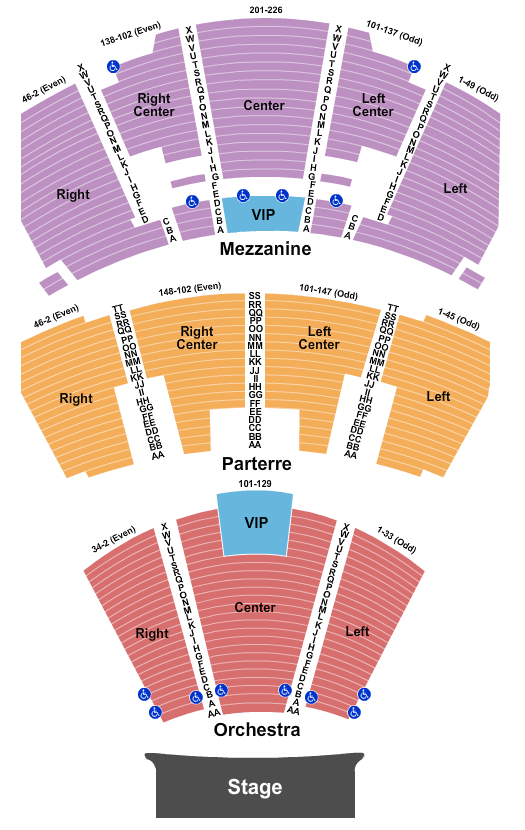 Premier Theater At Foxwoods Seating Chart: Endstage VIP