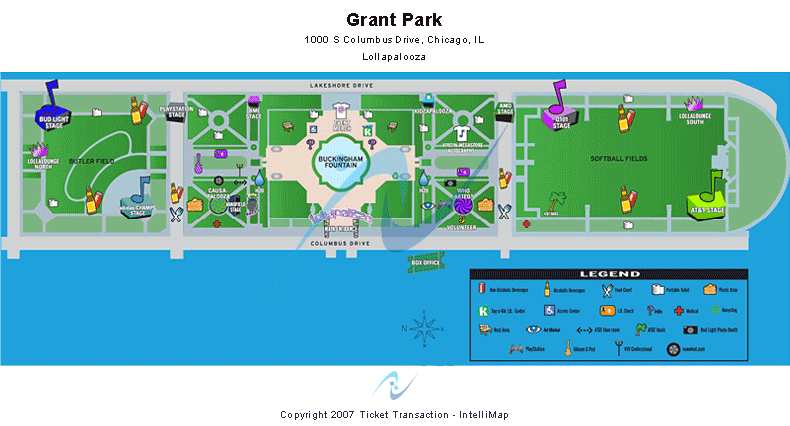 Hutchinson Field Grant Park Seating Chart