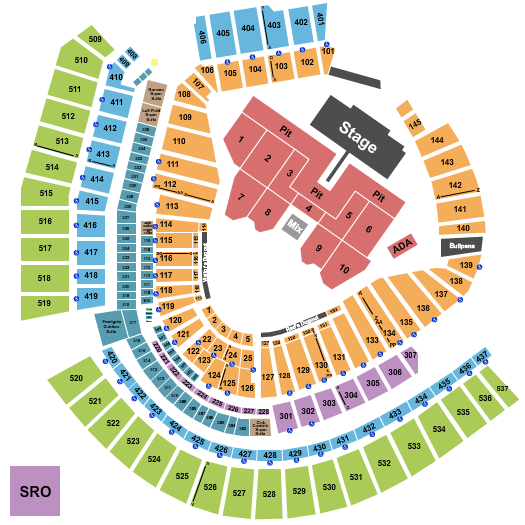 Great American Ball Park Seating Chart: Foo Fighters