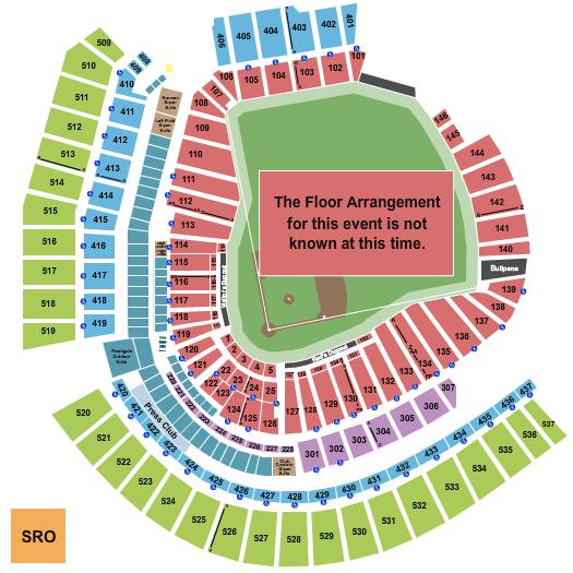 Great American Ball Park Seating Chart: Generic Floor