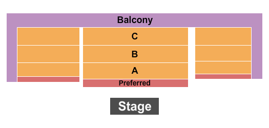 Great Aunt Stella Center Seating Chart: Candlelight