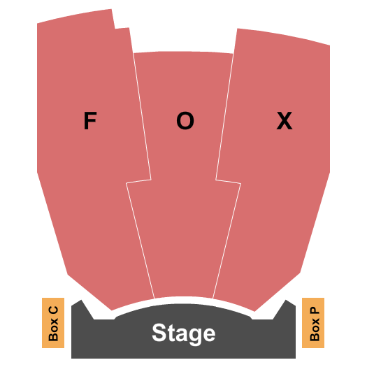 Great Cedar Showroom at Foxwoods Seating Chart: Endstage 2
