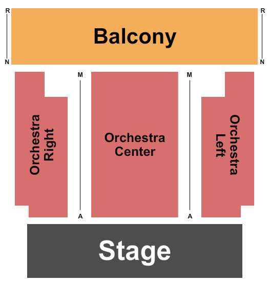 Greater Boston Stage Company Seating Chart: Endstage