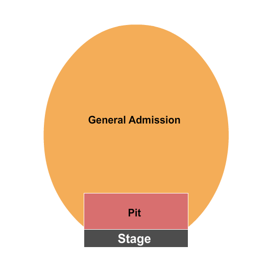 Green Valley Ranch Resort - Amphitheater Seating Chart: GA/Pit