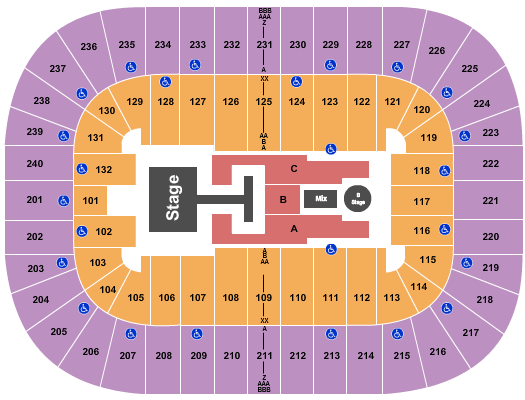 First Horizon Coliseum At Greensboro Complex Seating Chart: Descendants & Zombies