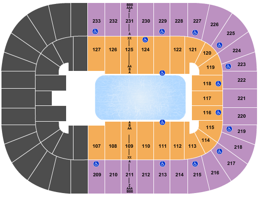 Greensboro Coliseum At Greensboro Coliseum Complex Seating Chart: Disney On Ice 2