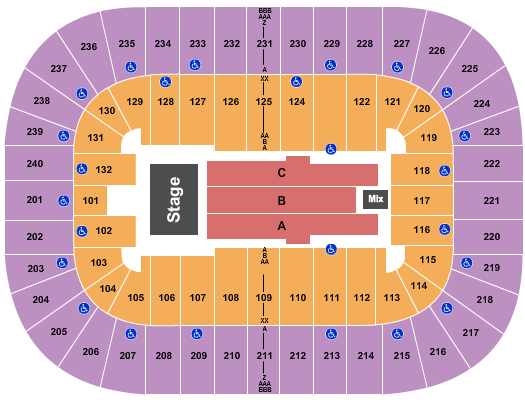 Greensboro Coliseum At Greensboro Coliseum Complex Seating Chart: Don Omar