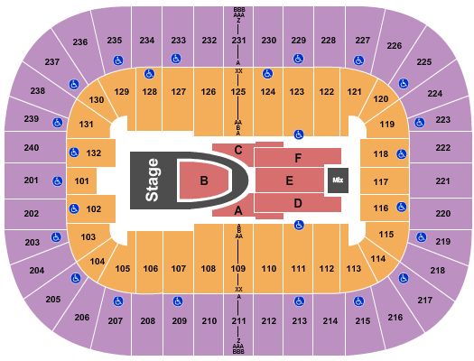 First Horizon Coliseum At Greensboro Complex Seating Chart: For King and Country