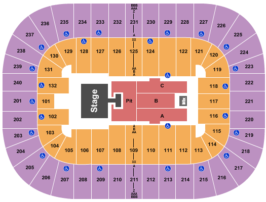 Greensboro Coliseum At Greensboro Coliseum Complex Seating Chart: Jason Aldean 2024
