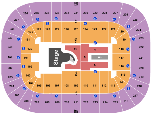 First Horizon Coliseum At Greensboro Complex Seating Chart: Megan Moroney