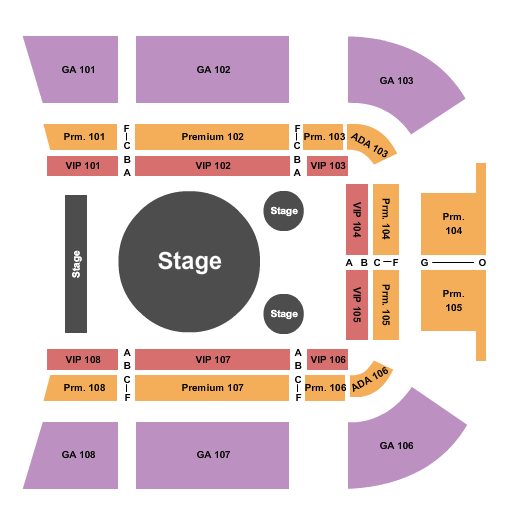 Greensboro Coliseum At Greensboro Coliseum Complex Seating Chart: Nuclear Circus