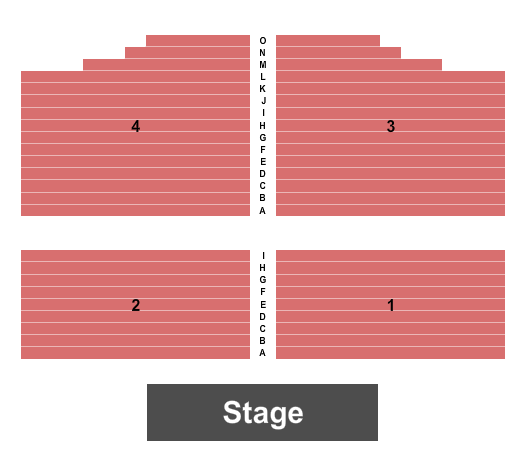 Greenville Convention Center - NC Seating Chart: Endstage