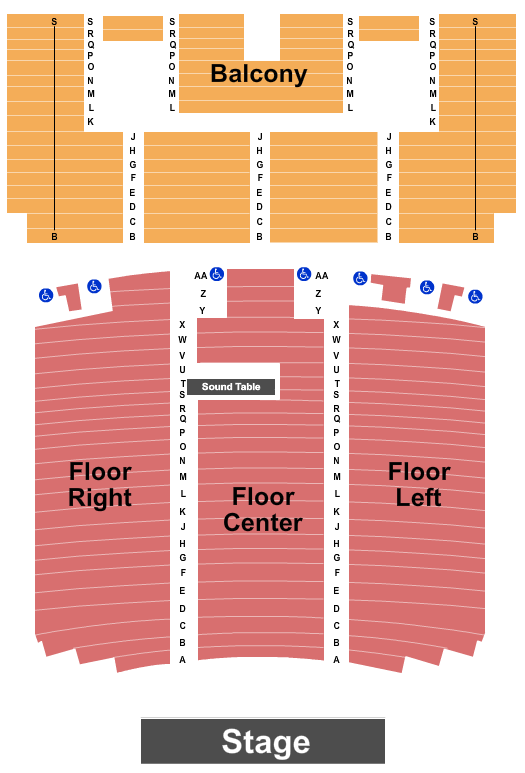 Greenville Municipal Auditorium Seating Chart: Endstage 2