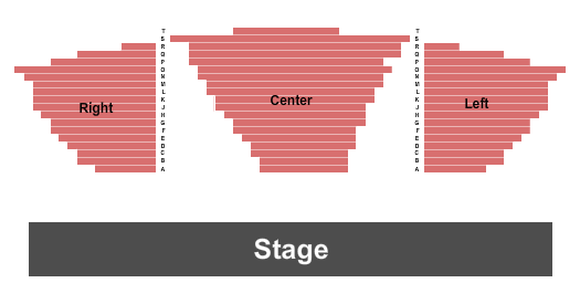 Gretna Theater Seating Chart: Endstage