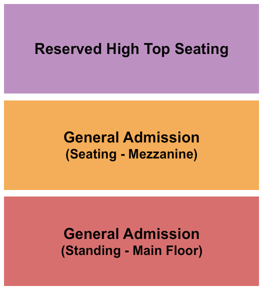 Grewal Hall at 224 Seating Chart: GA/Reserved