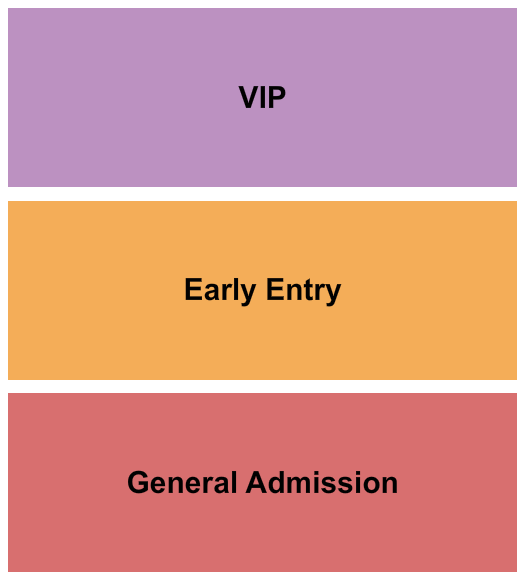 Griffin First Seating Chart: VIP/EarlyEntry/GA