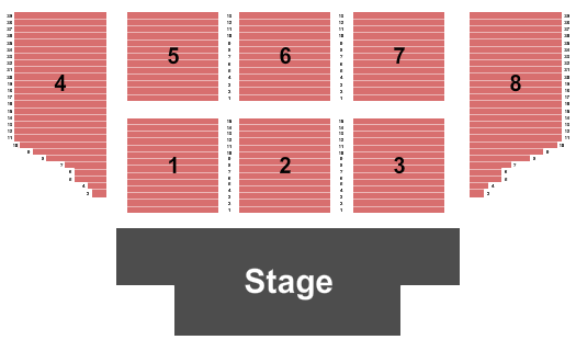 Grind City Amphitheater Seating Chart: Endstage 2