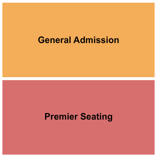 Groove Seating Chart: GA & Premier