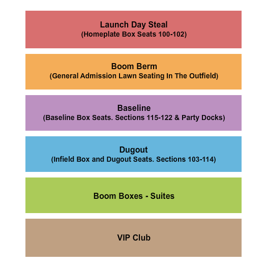 Gwinnett Field Seating Chart: Boom Ball