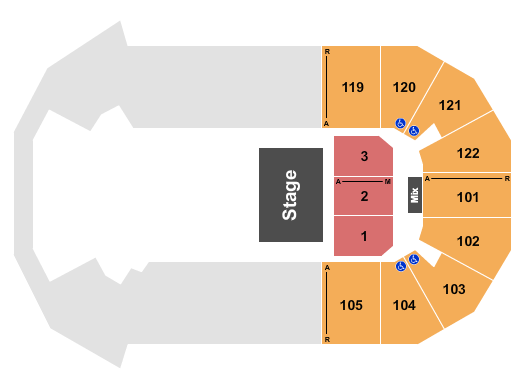 HEB Center at Cedar Park Seating Chart