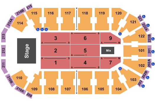 HEB Center at Cedar Park Seating Chart: Crime Junkie