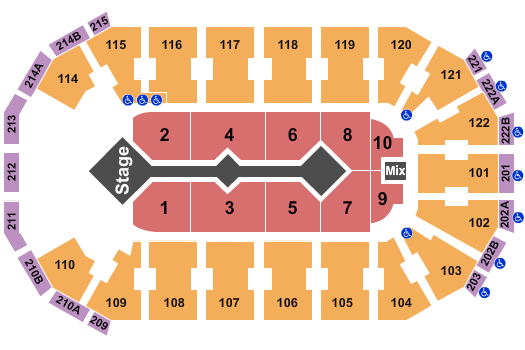 HEB Center at Cedar Park Seating Chart: For King and Country