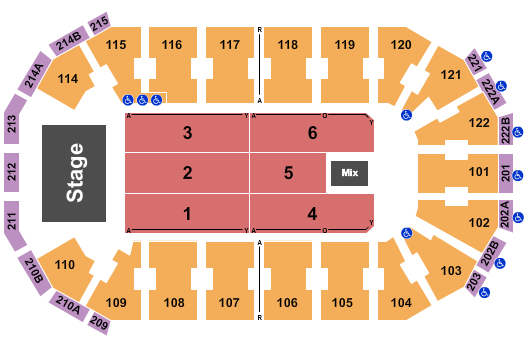 HEB Center at Cedar Park Seating Chart: Intocable