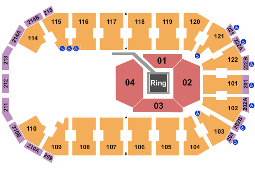 HEB Center at Cedar Park Seating Chart: Sumo
