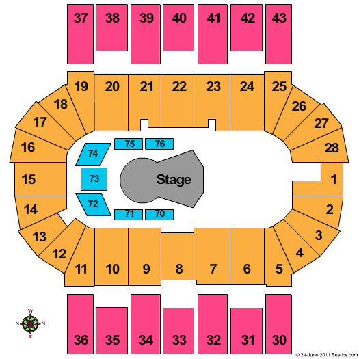 Halifax Metro Centre Seating Chart
