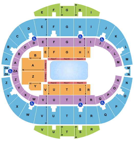 Disney On Ice Tickets Seating Chart Hampton Coliseum Disney On Ice 2