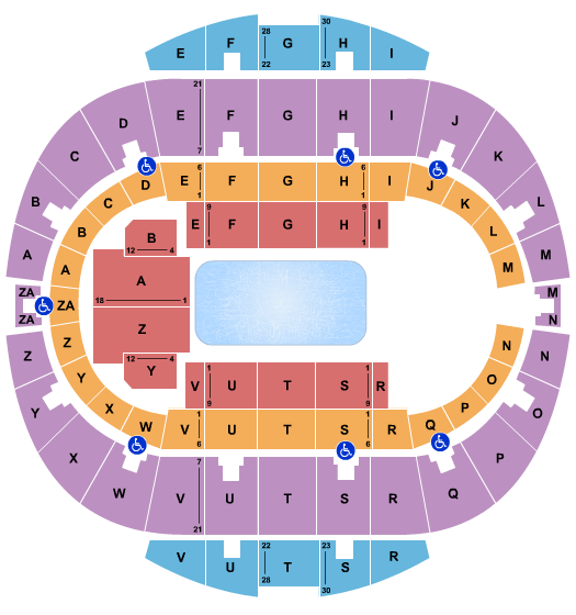 New Edition Tickets | Seating Chart | Hampton Coliseum ...
