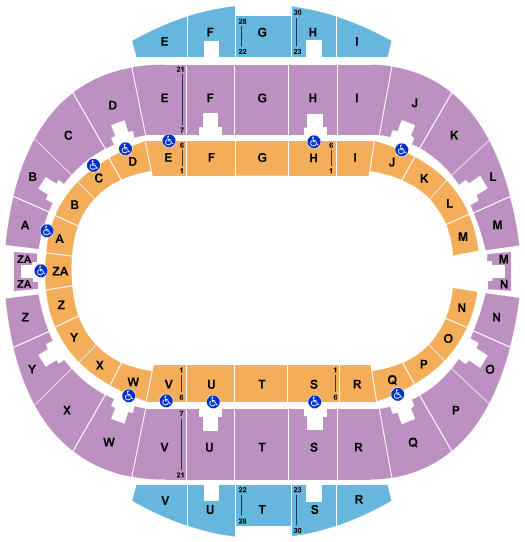 Hampton Coliseum Seating Chart: Monster Jam Trucks