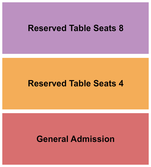 Hampton Roads Convention Center Seating Chart: GA/Rsvd Table 4-8