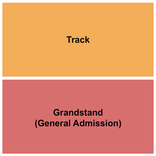 Hancock County Fairgrounds - IA Seating Chart: Grandstand/Track