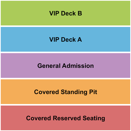 Hanover Vegetable Farm Seating Chart: GA/Reserved/Decks