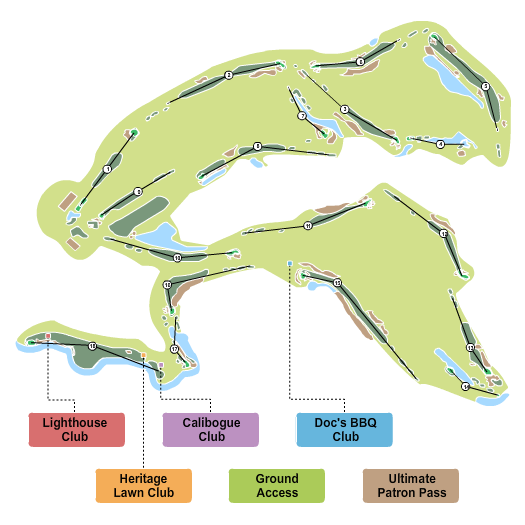 Harbour Town Golf Links Seating Chart: RBC Heritage 2