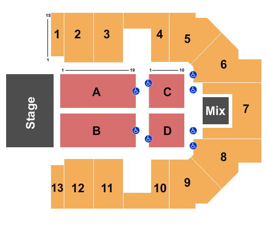 Ilani Cowlitz Ballroom Seating Chart