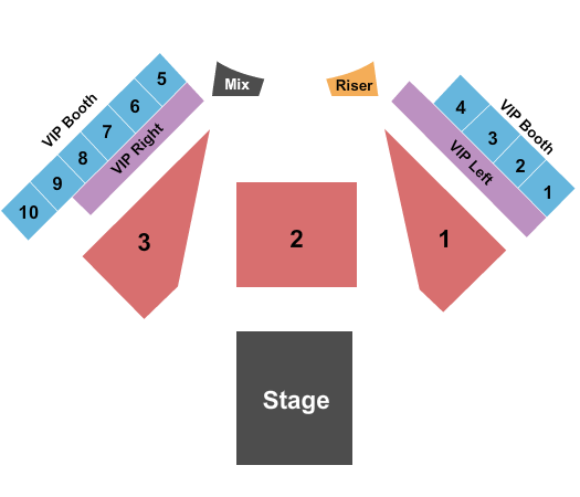 Hard Rock Hotel & Casino - Sioux City Seating Chart: Endstage Reserved