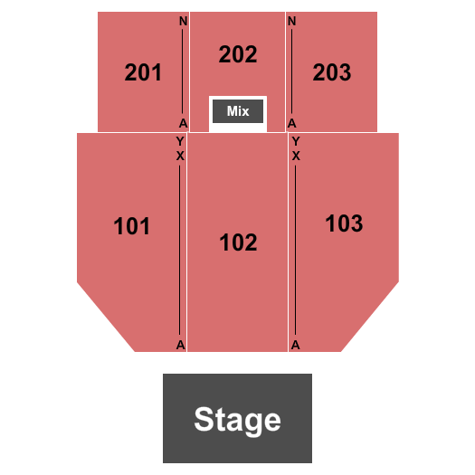 Hard Rock Hotel & Casino - Ottawa Seating Chart: Endstage