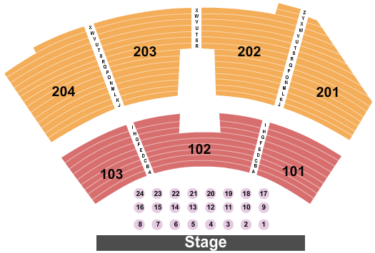 Hard Rock Live - Hard Rock Hotel & Casino Tulsa Seating Chart: Endstage&Tables
